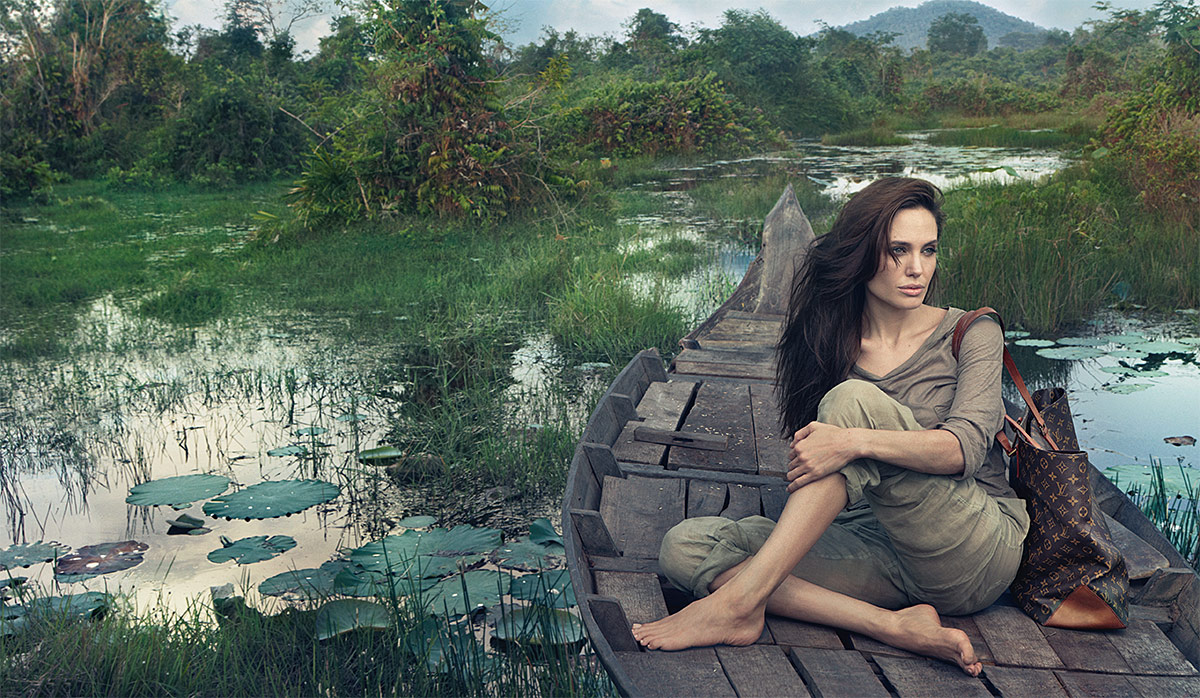 Angelina Jolie for Louis Vuitton