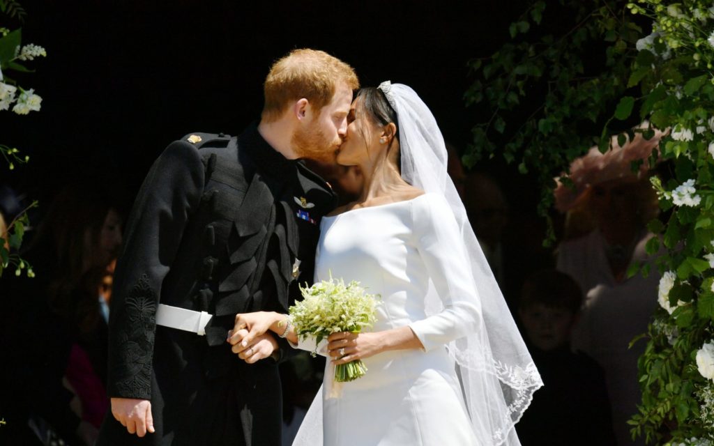Meghan Markle Wears Givenchy Wedding Gown