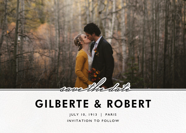 Save The dates With Paperless Post