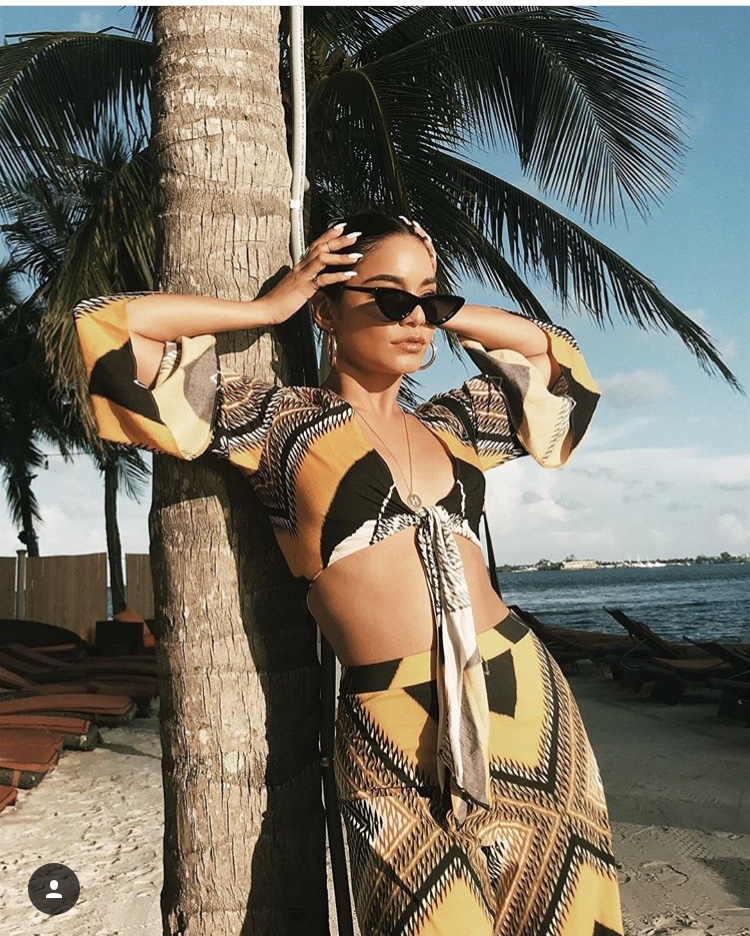 celebrity vacation style