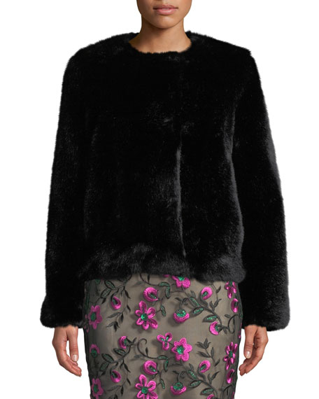 Boxy Fur Coat