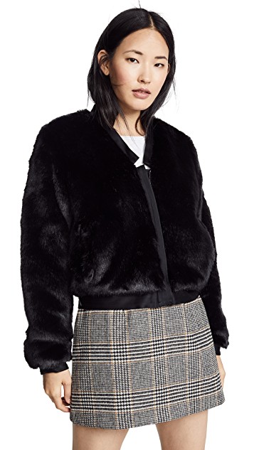 Boxy Fur Coat