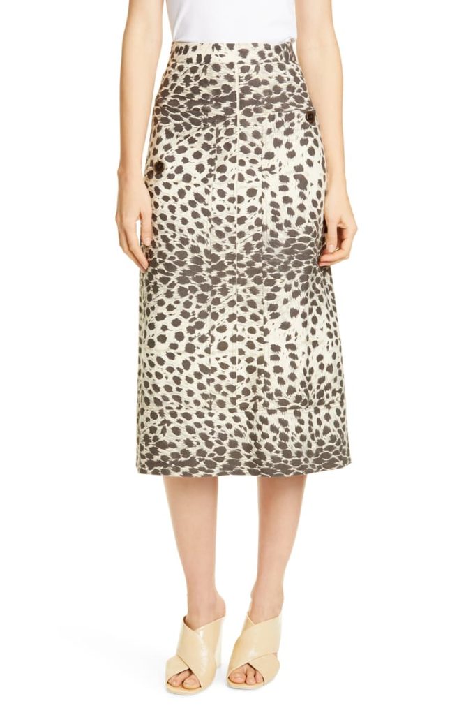 Leopard Print Skirt Fashion Trend